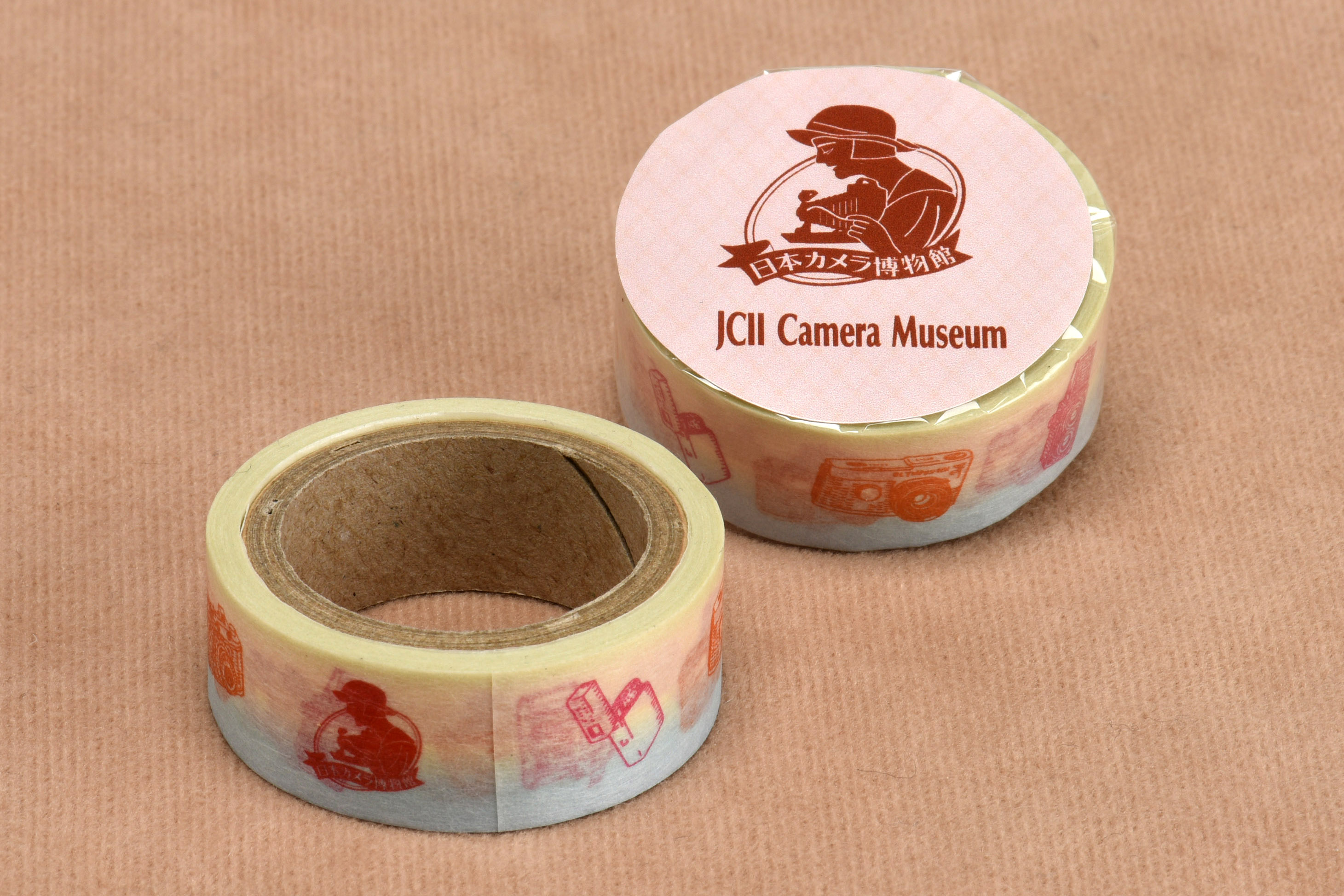 日本カメラ博物館 Jcii Camera Museum オリジナル マスキングテープ カラー
